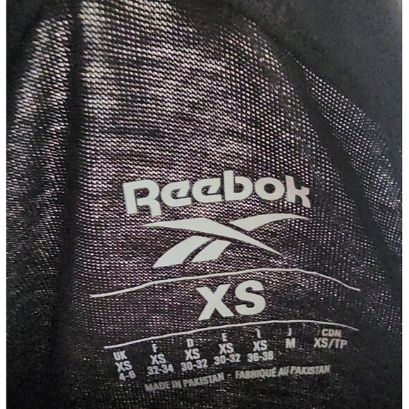 Reebok Women's Training Essentials Black/White Vector Graphic Tee Size: XS (NWT) - Picture 5 of 7